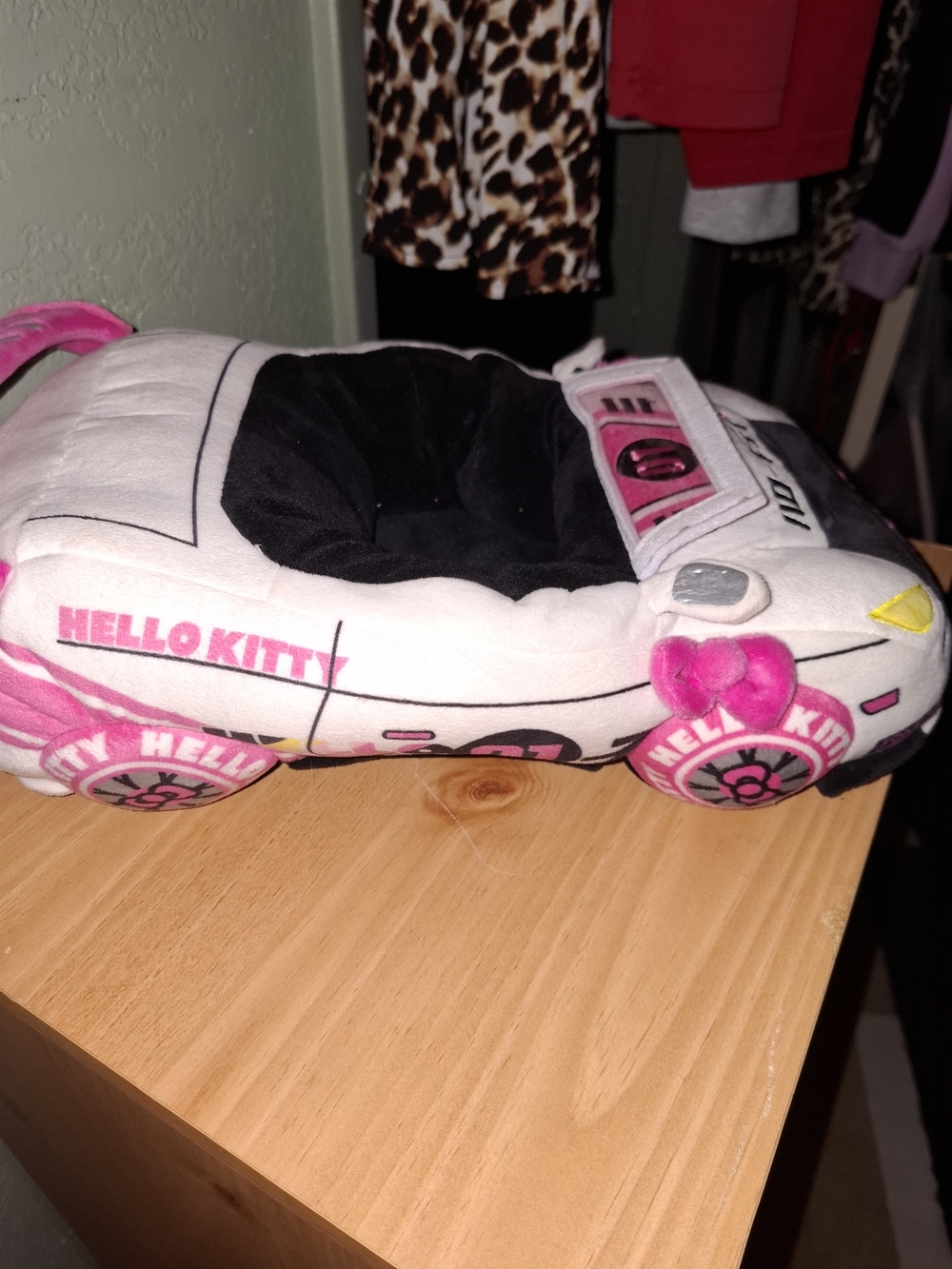 Hello Kitty Pink Plush Car Toy for Kids